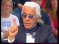 l'hypershow est une �mission de t�l�vision fran�aise diffus�e en clair sur canal+ de 19h � 20h30 de septembre 2002 � juin 2003, con�ue et anim�e par fr�d�ric beigbeder, avec jonathan lambert, sabine crossen et henda.
inclus : des sketches de kad & o, jonathan lambert, omar & fred
avec :  karl lagerfeld guesh patti gonzales