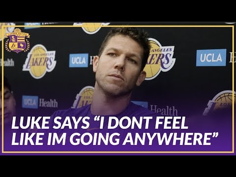 Video: Lakers Interview: Luke Walton Reacts to Article of His Meeting with Magic After Teams Slow Start
