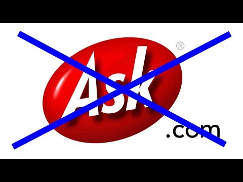 how to remove the ask toolbar