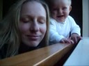here is our little 8 month old having a good time laughing.