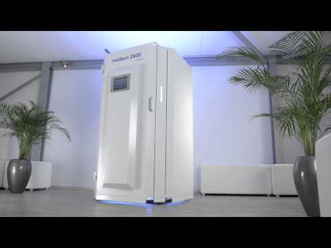 Professional UV-cabin for treatment of skin diseases