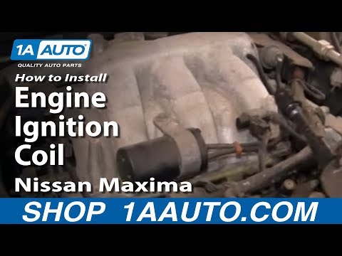 How To Install replace Engine Ignition Coil 2000-03 Nissan Maxima 3.5L