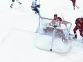 Chris Osgood robs Jannik Hansen