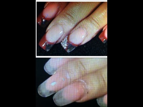 how to repair acrylic nails