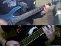Please add &fmt=18 to the link to hear it in Stereo! Or look here:http://www.youtube.com/watch?v=SQaKn-CvI6w&fmt=18A collab vid with my friend anton. Enjoy.We hope you like it, visit also his channel antonguitarplay. Thanks anton for rocking this song :)and improving the internet tab.