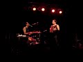 Attwenger playing the last song of their concert in Munich at the Dorffest im Glockenbachviertel (August 2nd, 2008)