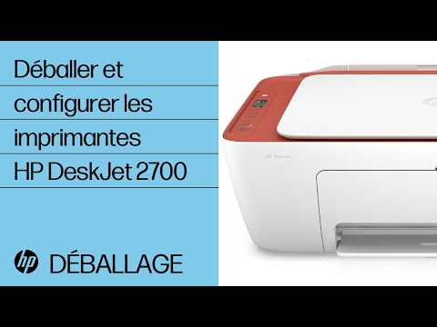 Imprimantes HP DeskJet 2700, Ultra 4800 - Première configuration de  l'imprimante