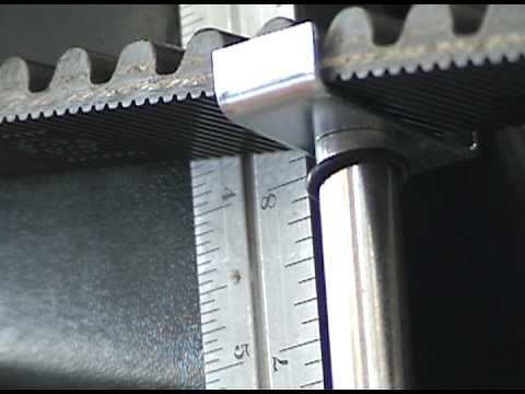 how to tension a v belt