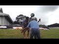 my brother-in-law gets air for the first time, the first day. he's from senegal. 