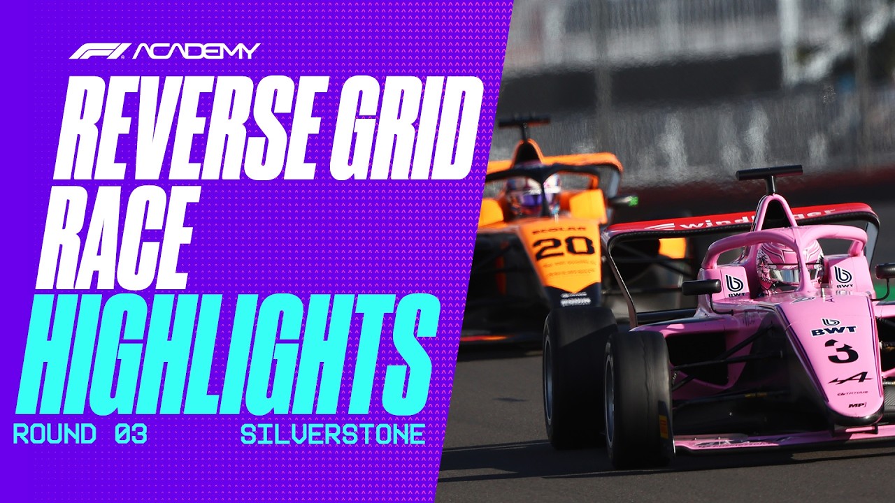 Reverse Grid Race Highlights | Silverstone 2026 | F1 ACADEMY