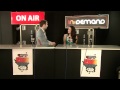Tulisa backstage at In:Demand Live