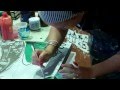 Mixed Media and Resin Art Demo by Tamara Haddon at Art Shed Brisbane
