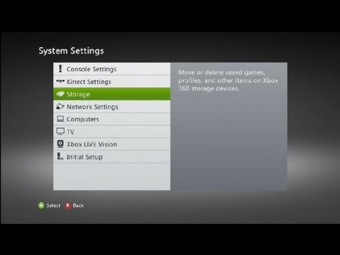 how to reset xbox 360