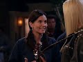 Phoebe at restaurant
