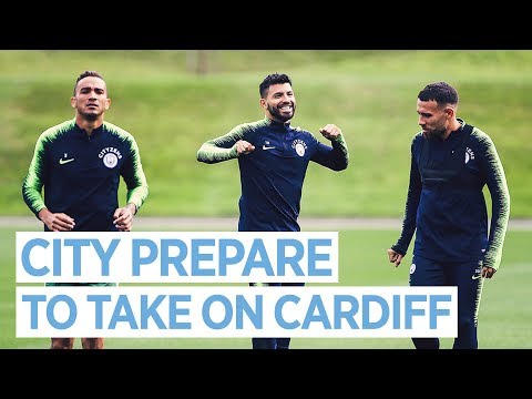 Video: CITY PREPARE TO TAKE ON CARDIFF | TRAINING | MAN CITY