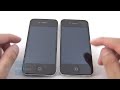 Verizon iPhone 4 versus AT&T iPhone 4 Video Comparison