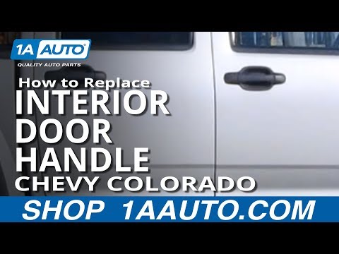 How To Install Replace Front Inside Door Handle Chevy Colorado 04-12 1AAuto.com