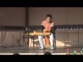 Vietnamese artist plays Hungarian folksong on a monochord