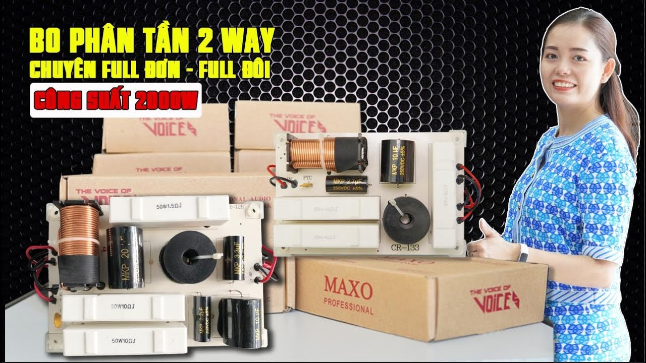 Bo Phân Tần 2 Way MAXO| CR126A & CR133A Chuyên Full Đơn - Full Đôi Và Cách Đấu Nối