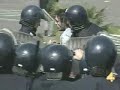 scontri manifestazioni polizia riot black block no global