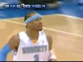 Nuggets get crucial win with playoff implications over LakersAllen Iverson knew there'd be days like this.The Nuggets are just 27-27 since his trade from Philadelphia but that doesn't begin to tell the whole story, which includes an array of games without suspended superstar Carmelo Anthony and sharpshooter J.R. Smith and a whole mess of injuries that prevented any sort of cohesion until the last couple of weeks.Now, the Nuggets are meshing just in time for the playoffs.They beat the fading Los Angeles Lakers 115-111 on Monday night to stretch their winning streak to a season-best six straight games behind Carmelo Anthony's 33 points and Marcus Camby's 22 rebounds and seven blocks.