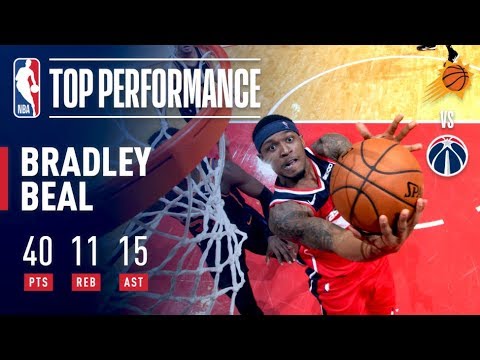 Video: Bradley Beal's 40-Point Triple-Double Leads Wizards In Triple-Overtime! | December 22, 2018