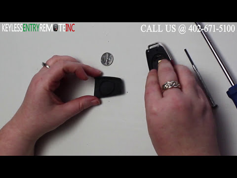 How To Replace Audi Q7 Key Fob Battery 2007 2008 2009 2010