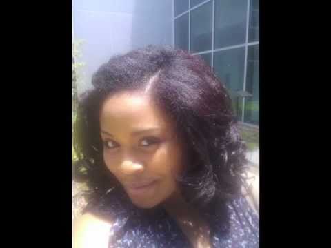 how to dye african american hair red