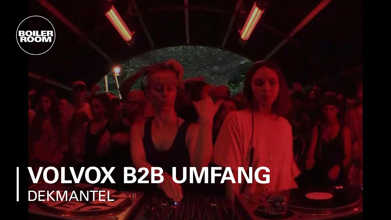 Volvox b2b UMFANG - Live @ Boiler Room x Dekmantel 2017