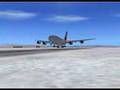 FS2004 THY A380-800 Landing
