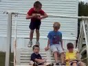 The boys singing!
