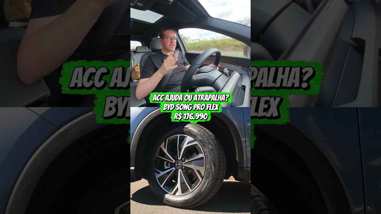 ACC AJUDA OU ATRAPALHA? Testamos o assistente do Song Pro de R$ 176.990! 🛑🔥