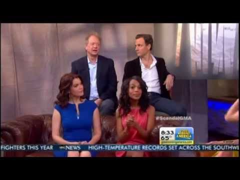 GMA - FOR EVERYONE ASKING: Columbus Short was not there, he has been having personal problems though we don't know the details. Stop asking! lol Scandal cast (Kerr...