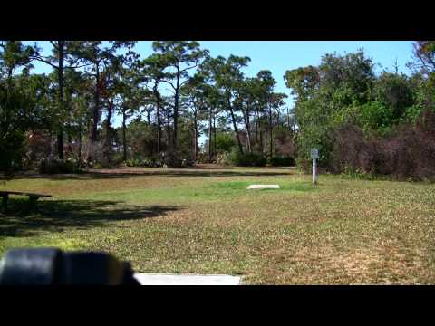 Florida Disc Golf, Wickham Park in Melbourne February 2, 2013. Part 3