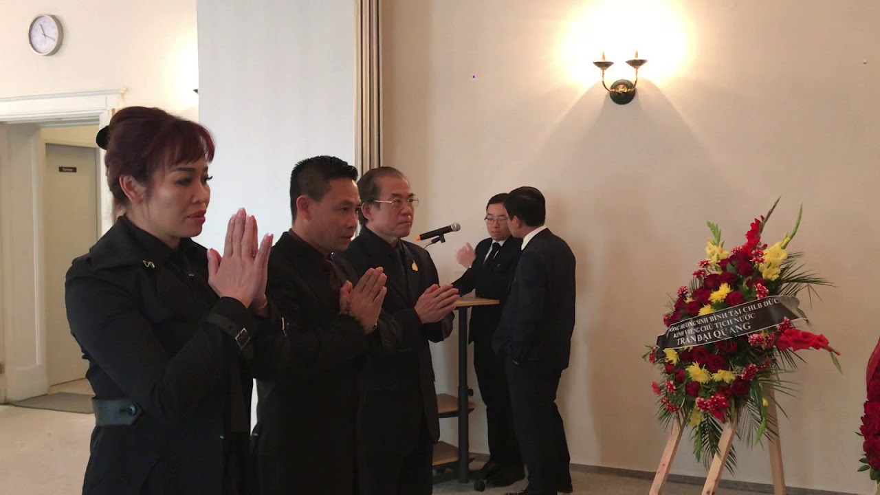 LỄ VIẾNG CHỦ TỊCH NƯỚC TRẦN ĐẠI QUANG TẠI BERLIN