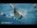How you present your body to the water in swimming is an important part in maintaining momentum. If you look at your body as a cross section from the front, you'll be amazed at just how much area you're taking up.