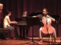 Marza Wilks plays Faure Elegie