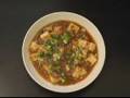 How to Make Chinese Ma Po Tofu : Adding Corn Starch and Garnish: Chinese Ma Po Tofu Recipe