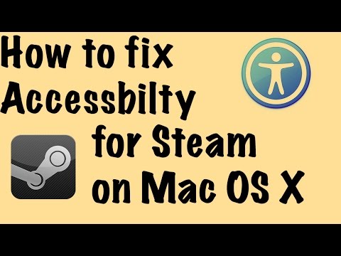 how to enable universal access on mac