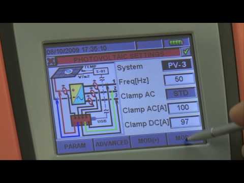 SOLAR300N: INSTRUMENT FOR VERIFICATION, ANALYSIS AND TESTING OH PHOTOVOLTAIC SYSTEMS