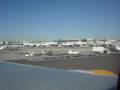 Taxeo del ultimo vuelo comercial Madrid-Caracas SBA Airlines  6 de Octubre del 2008