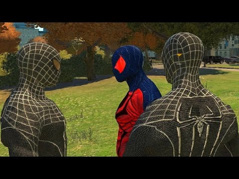 Flipside Earth 928 VS Black Spiderman - GTA 4 (MOD) HD