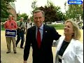 With less than a month to go before the primary, two top Republican candidates for US Senate are exchanging blows.