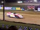 Modifed Driver Casey Findley takes the checkered flag Modifed Driver Casey Findley takes the checkered flag