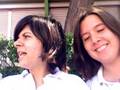 Alba y Yo en el Patio 4º de eso