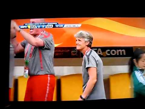 Abby Wambach goal vs. Brazil 