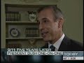 Matt Lauer goes after Bush over secret prisons and torture
