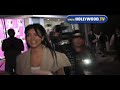 Kim & Khloe Kardashian At Tori Spelling\