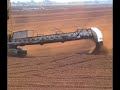 Milling peat with Bord na Mona Milling peat with Bord na Mona