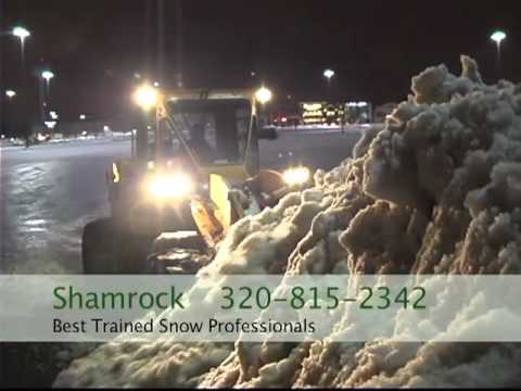 Snow Removal - http://www.shamrocksalesandservice.com Shamrock Sales and Service - We have been pioneers in the Commercial Snow Removal Industry for 35 years developing saf...